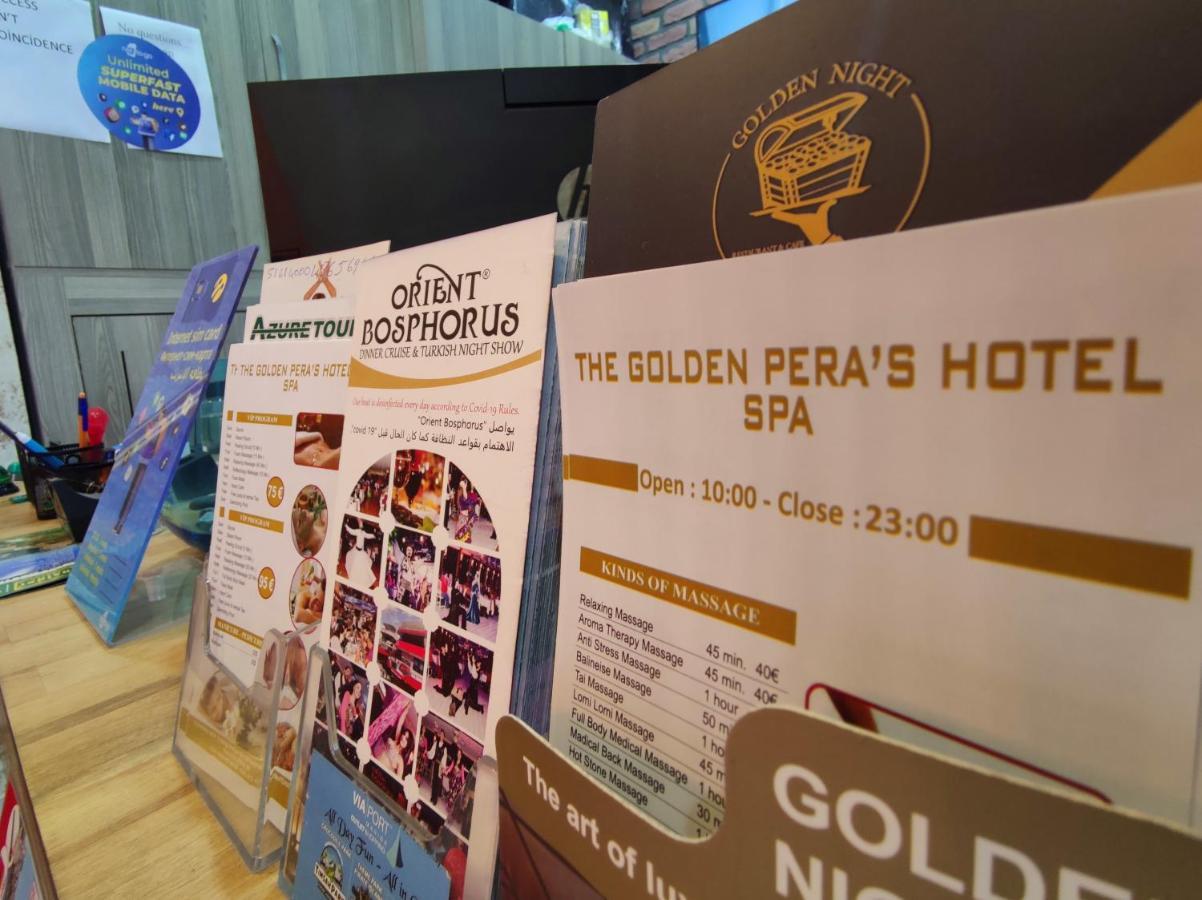 The Golden Pera'S Hotel & Spa Стамбул Екстер'єр фото